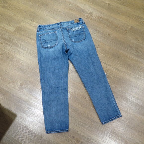 American Eagle Outfitters Distressed Boy Crop Jeans - Picture 11 of 11